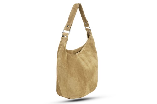 Torba Skórzana Vera Pelle Zamszowy Worek Camel (6).jpg
