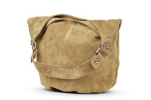 Torba Skórzana Vera Pelle Zamszowy Worek Camel (7).jpg