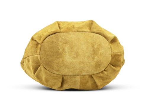 Torba Skórzana Vera Pelle Zamszowy Worek Szafran (8).jpg