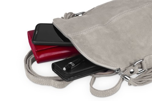 Torebka Damska Skórzana Vera Pelle Beżowa (10).jpg