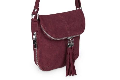 Torebka Damska Skórzana Vera Pelle Bordowa (7).jpg