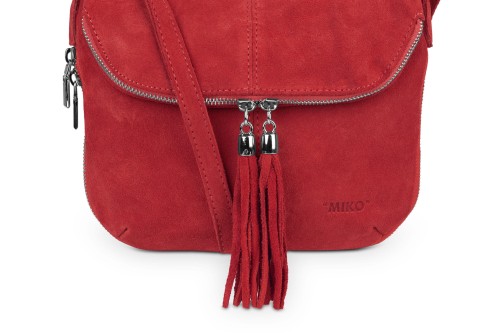 Torebka Damska Skórzana Vera Pelle Czerwona (2).jpg