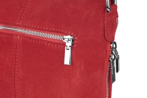 Torebka Damska Skórzana Vera Pelle Czerwona (5).jpg