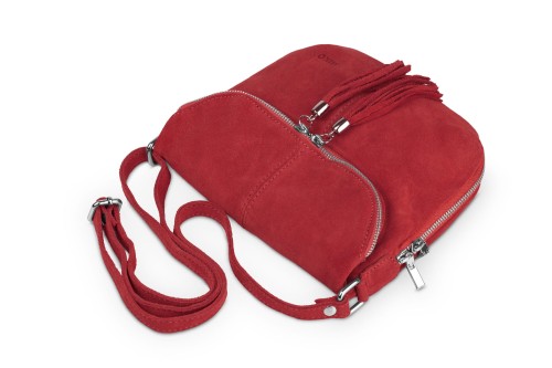 Torebka Damska Skórzana Vera Pelle Czerwona (8).jpg