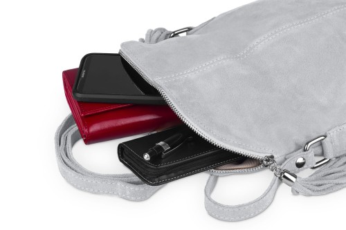 Torebka Damska Skórzana Vera Pelle Szara (10).jpg