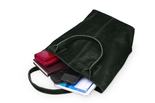 Torba Skórzana Vera Pelle Żmija Worek Butelkowa (5).jpg