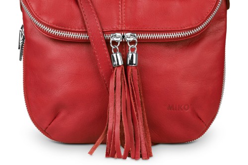 Torebka Damska Skórzana Vera Pelle Czerwona (9).jpg