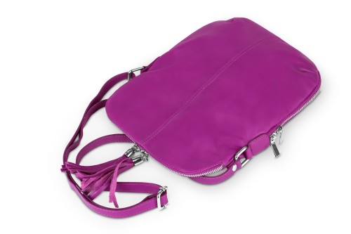 Torebka Damska Skórzana Vera Pelle Fuksja (7).jpg