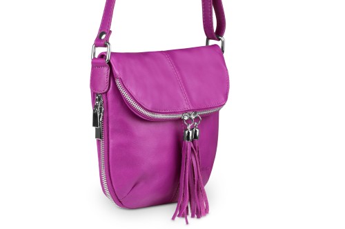 Torebka Damska Skórzana Vera Pelle Fuksja (10).jpg