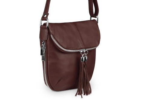 Torebka Damska Skórzana Vera Pelle Koniak (10).jpg