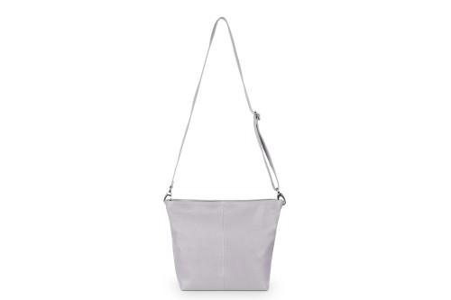 Torebka Skórzana Klasyczna Vera Pelle Trapez Pudrowa (2).jpg