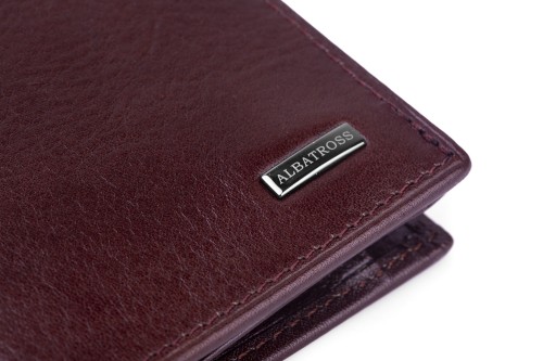 Portfel męski Skórzany Albatross Brązowy (6).jpg