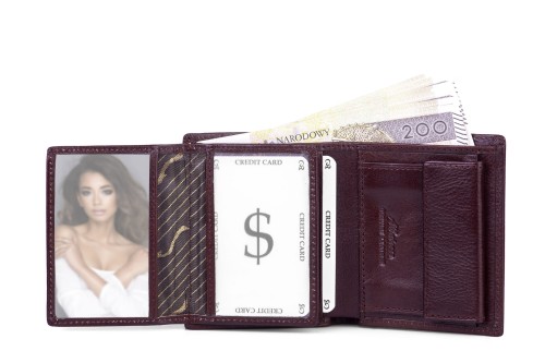 Portfel męski Skórzany Albatross Brązowy (8).jpg