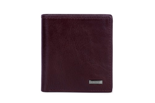 Portfel męski Skórzany Albatross Brązowy (2).jpg