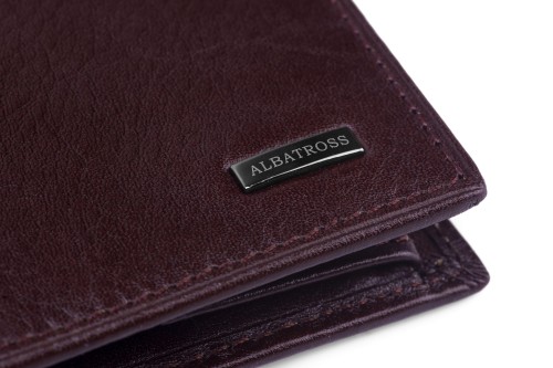 Portfel męski Skórzany Albatross Brązowy (6).jpg