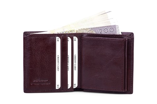 Portfel męski Skórzany Albatross Brązowy (7).jpg