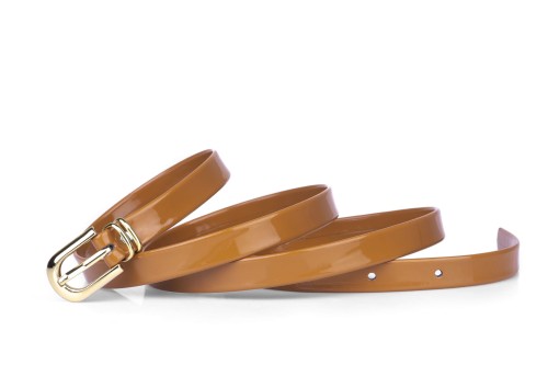 Pasek damski klasyczny rudy (4).jpg