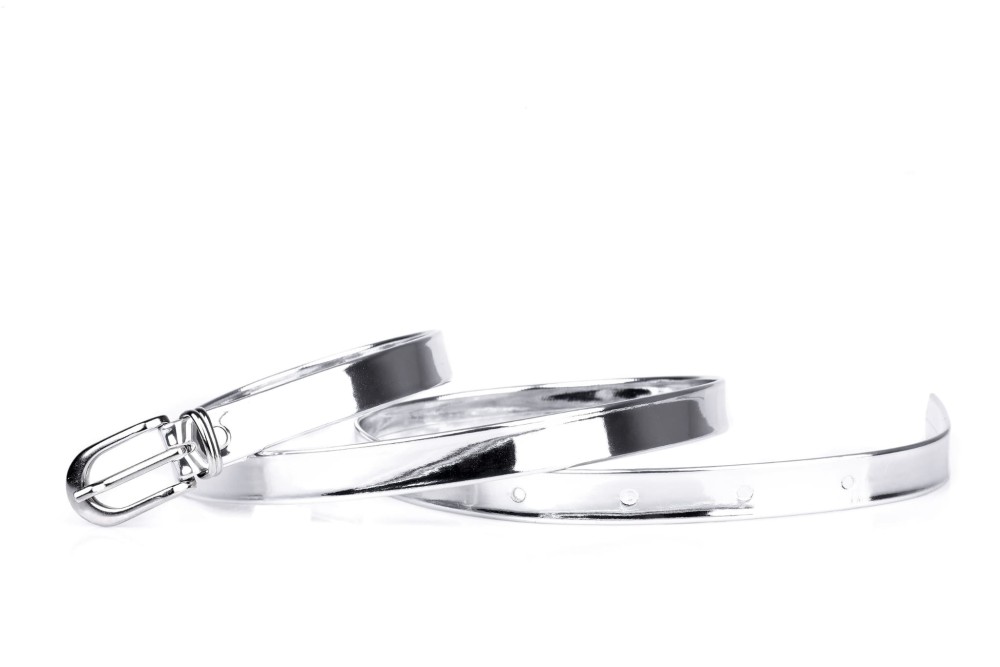 Pasek damski klasyczny srebrny lakier (1).jpg