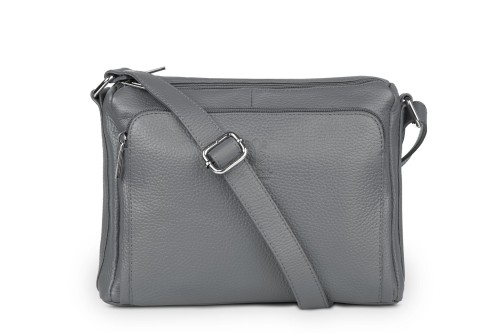 Torebka Skórzana Vera Pelle Antonio  Antracyt (1).jpg