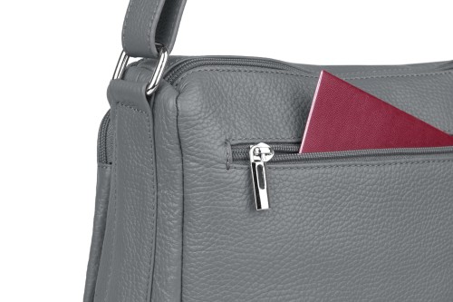 Torebka Skórzana Vera Pelle Antonio  Antracyt (6).jpg