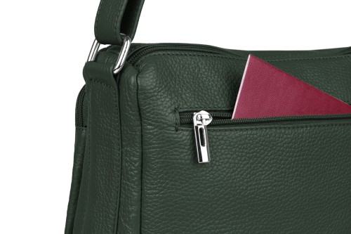 Torebka Skórzana Vera Pelle Antonio  Butelkowa (6).jpg