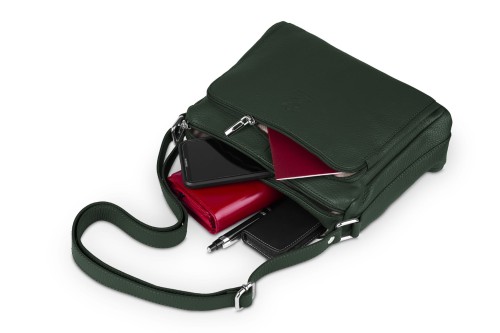 Torebka Skórzana Vera Pelle Antonio  Butelkowa (7).jpg