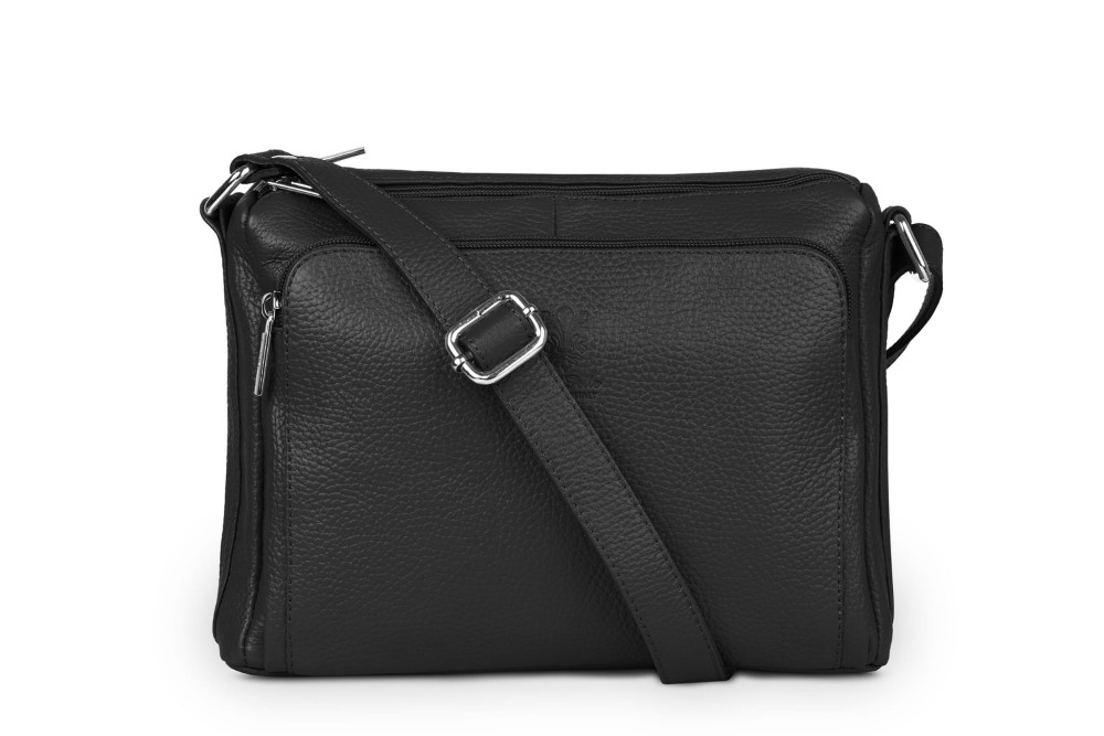 Torebka Skórzana Vera Pelle Antonio  Czarna (1).jpg