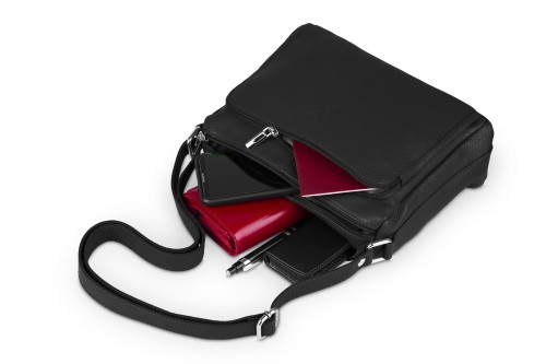 Torebka Skórzana Vera Pelle Antonio  Czarna (7).jpg