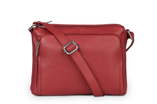 Torebka Skórzana Vera Pelle Antonio  Czerwona (1).jpg