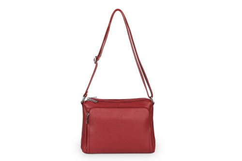 Torebka Skórzana Vera Pelle Antonio  Czerwona (2).jpg
