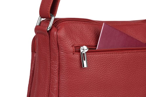 Torebka Skórzana Vera Pelle Antonio  Czerwona (6).jpg