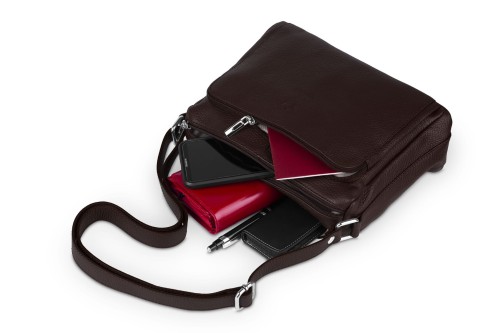 Torebka Skórzana Vera Pelle Antonio  Heban (7).jpg