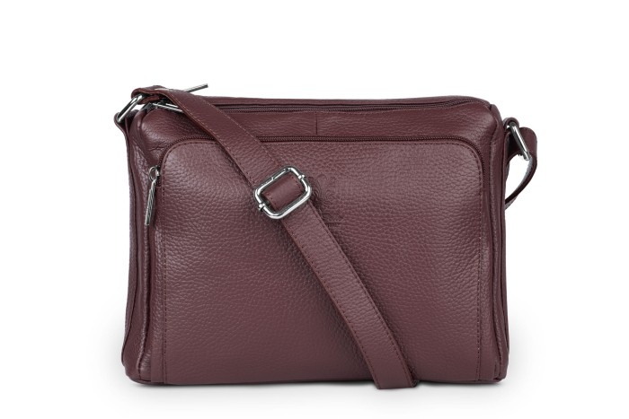 Torebka Skórzana Vera Pelle Antonio Koniak