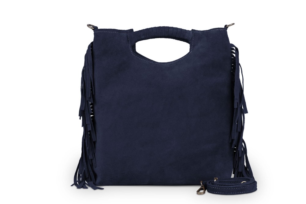 Torebka Skórzana Vera Pelle Dakota Granatowa (1).jpg