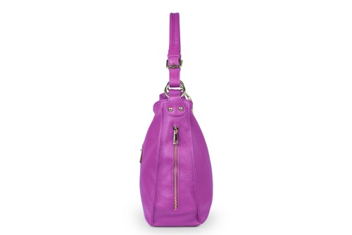 Torba Skórzana Vera Pelle Buba Fuksja (2).jpg