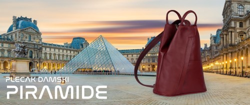 Plecak Skórzany Vera Pelle Piramide Bordowy (0).jpg
