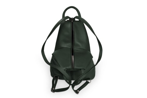 Plecak Skórzany Vera Pelle Piramide Butelkowy (8).jpg