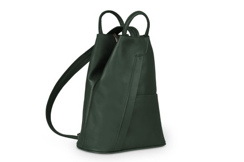 Plecak Skórzany Vera Pelle Piramide Butelkowy (10).jpg