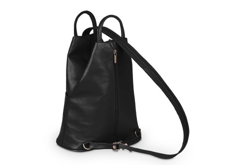 Plecak Skórzany Vera Pelle Piramide Czarny (4).jpg