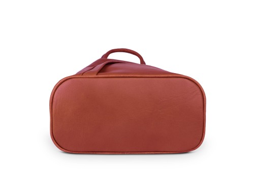 Plecak Skórzany Vera Pelle Piramide Czerwony (5).jpg