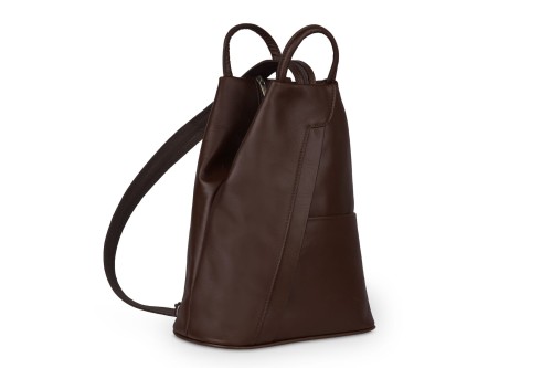 Plecak Skórzany Vera Pelle Piramide Choco (10).jpg