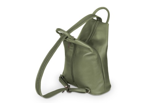 Plecak Skórzany Vera Pelle Piramide Oliwka (3).jpg