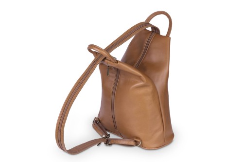 Plecak Skórzany Vera Pelle Piramide Rudy (3).jpg