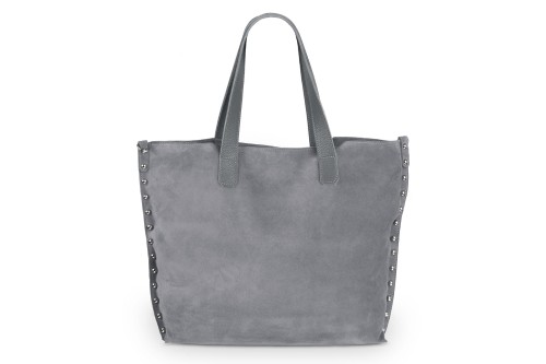 Torba Skórzana Zamszowa Rivetto Vera Pelle Antracyt (1).jpg