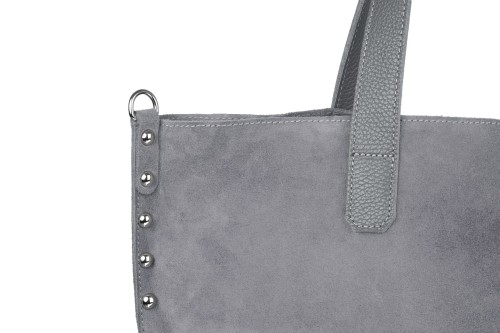 Torba Skórzana Zamszowa Rivetto Vera Pelle Antracyt (3).jpg