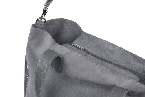 Torba Skórzana Zamszowa Rivetto Vera Pelle Antracyt (8).jpg