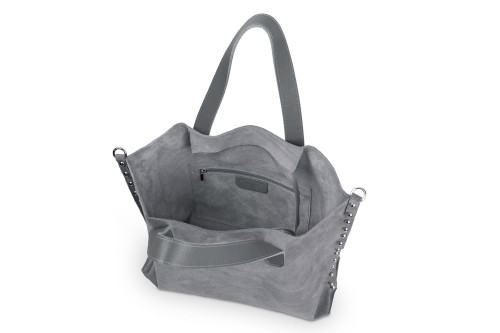 Torba Skórzana Zamszowa Rivetto Vera Pelle Antracyt (9).jpg