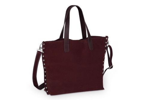 Torba Skórzana Zamszowa Rivetto Vera Pelle Bordowa (2).jpg