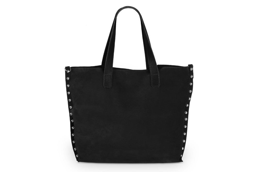 Torba Skórzana Zamszowa Rivetto Vera Pelle Czarna (1).jpg