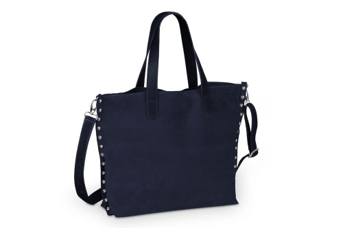 Torba Skórzana Zamszowa Rivetto Vera Pelle Granat (2).jpg